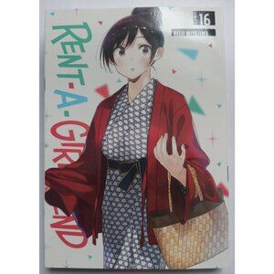 Rent-A-Girlfriend Vol. 16 Manga Comic Book by Reiji Miyajima (VG+) English